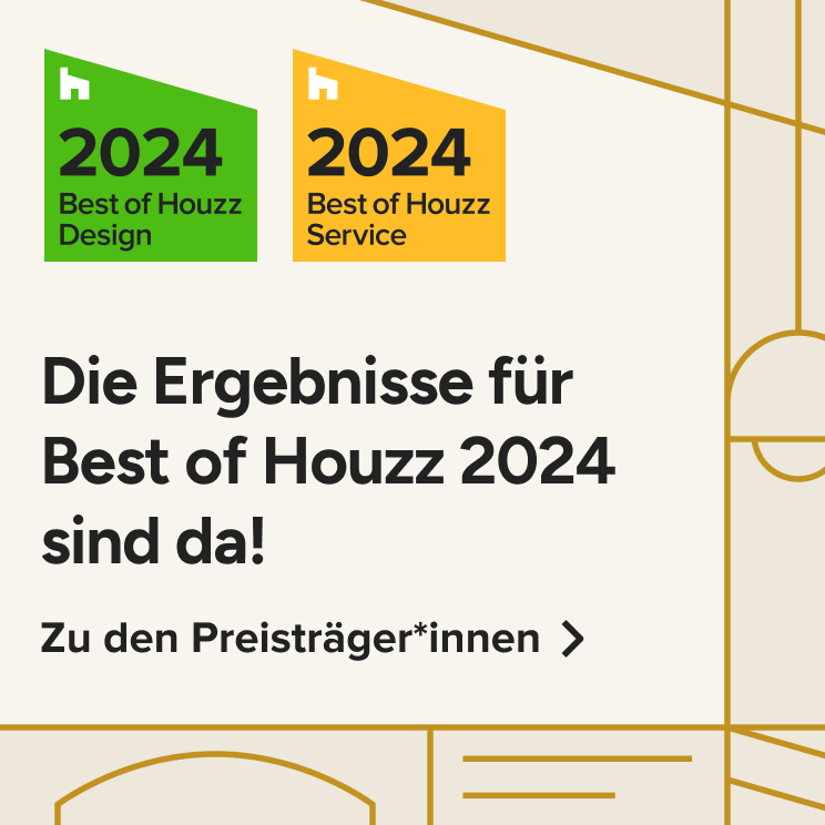 Best of Houzz 2024: Wir haben die Ergebnisse!