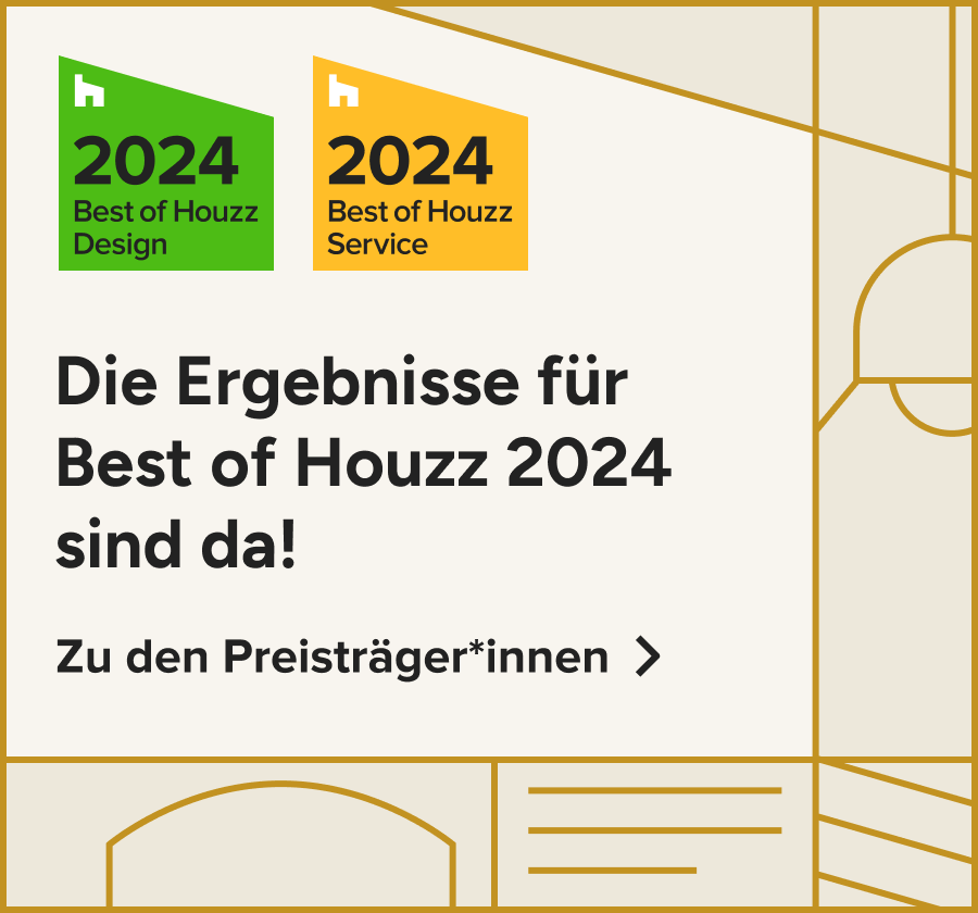 Best of Houzz 2024: Wir haben die Ergebnisse!